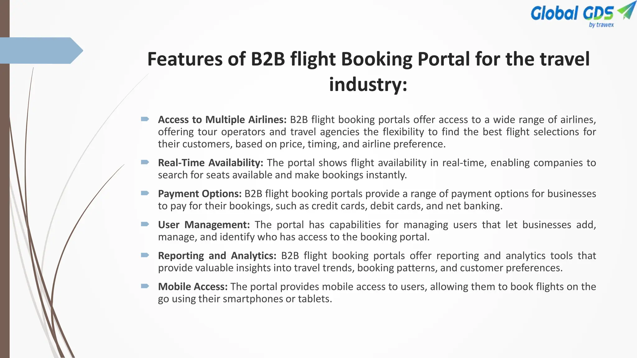 B2b Flight Booking Portal Flight Booking Portal Pptx