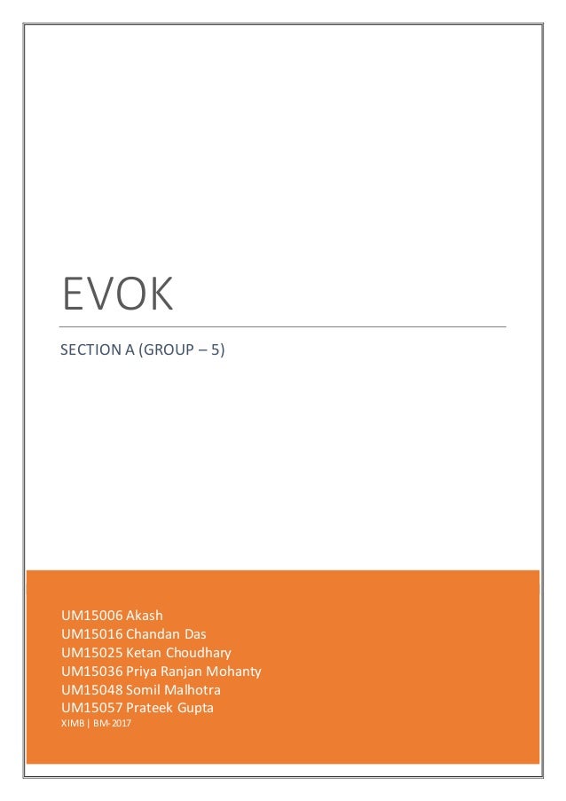 EVOK Furniture Industry New Product Design