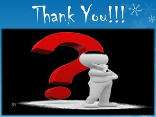 Thank You!!!

31

 