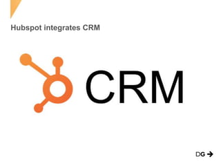 Hubspot integrates CRM
 