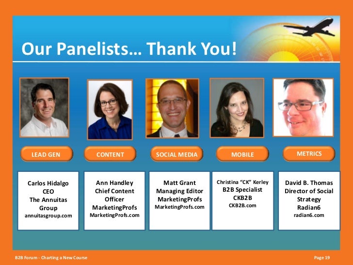 10 Imperatives For Charting A New B2B Marketing Course