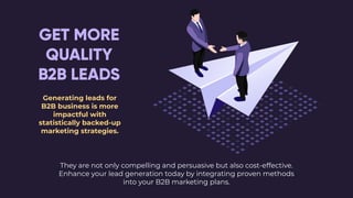 B2B Marketing: Proven Ways to Generate Leads | PDF