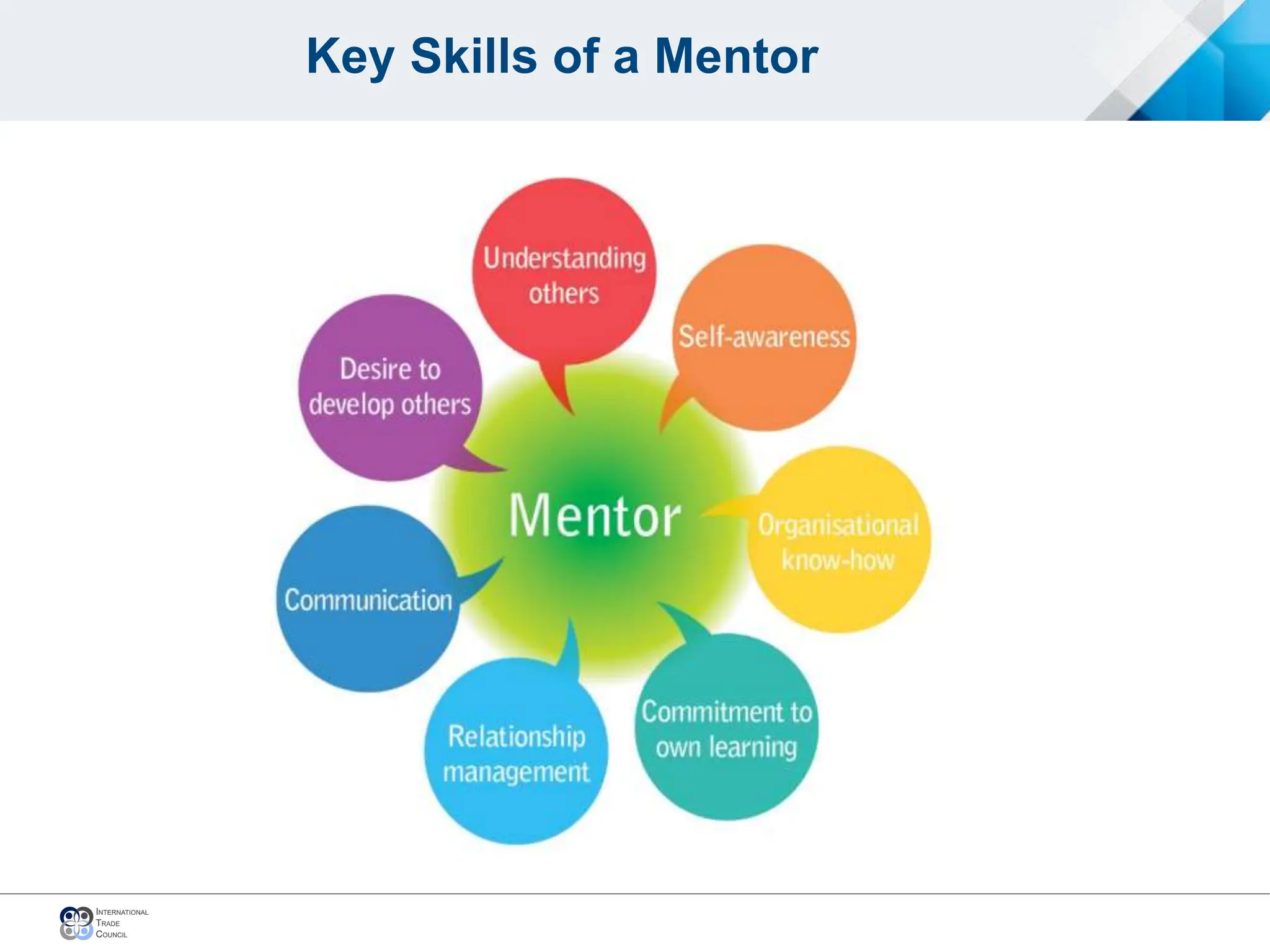 Key Skills of a Mentor
 