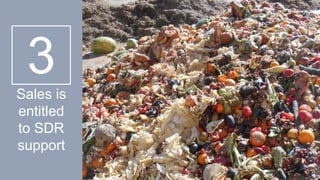 3Sales is
entitled
to SDR
support
 