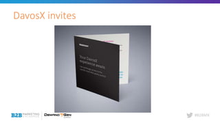 #B2BMX
DavosX invites
 