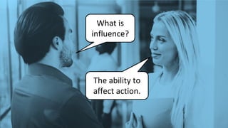 @leeodden @amrynnie#B2BMX
What is
influence?
The ability to
affect action.
 