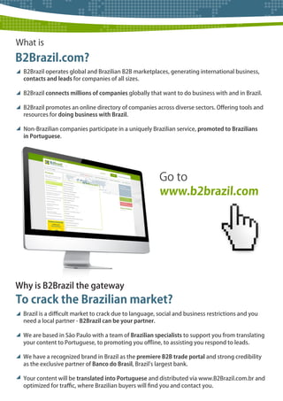 B2 brazil brochure_en | PDF