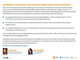 2
SponSored by
	
		
	
		
	 		
		
Chief Content Officer
MarketingProfs
Founder & Executive Director
Content Marketing Institute
 