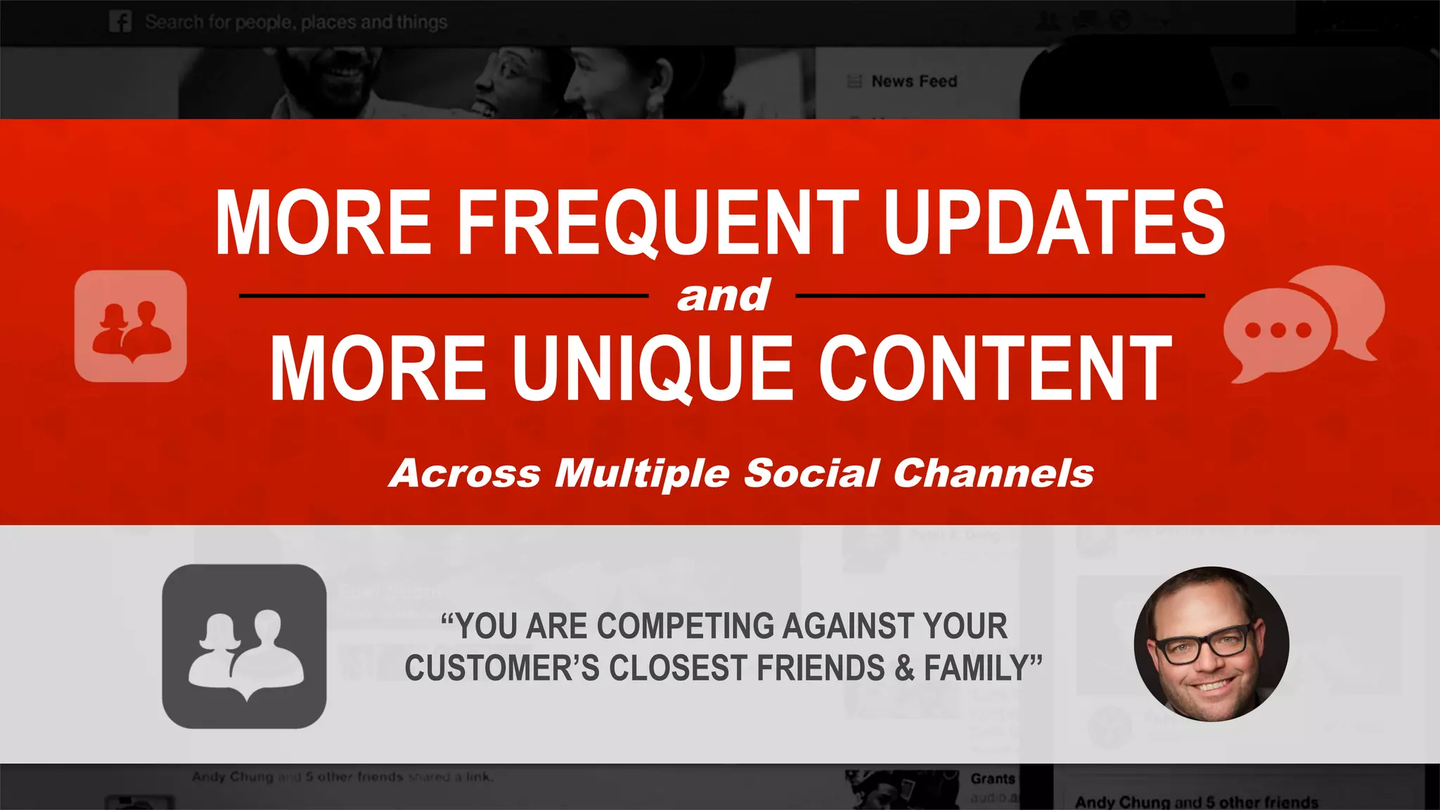 Copyright © 2014, Oracle and/or its affiliates. All rights reserved.23
MORE FREQUENT UPDATES
and
MORE UNIQUE CONTENT
Across Multiple Social Channels
“YOU ARE COMPETING AGAINST YOUR
CUSTOMER’S CLOSEST FRIENDS & FAMILY”
 