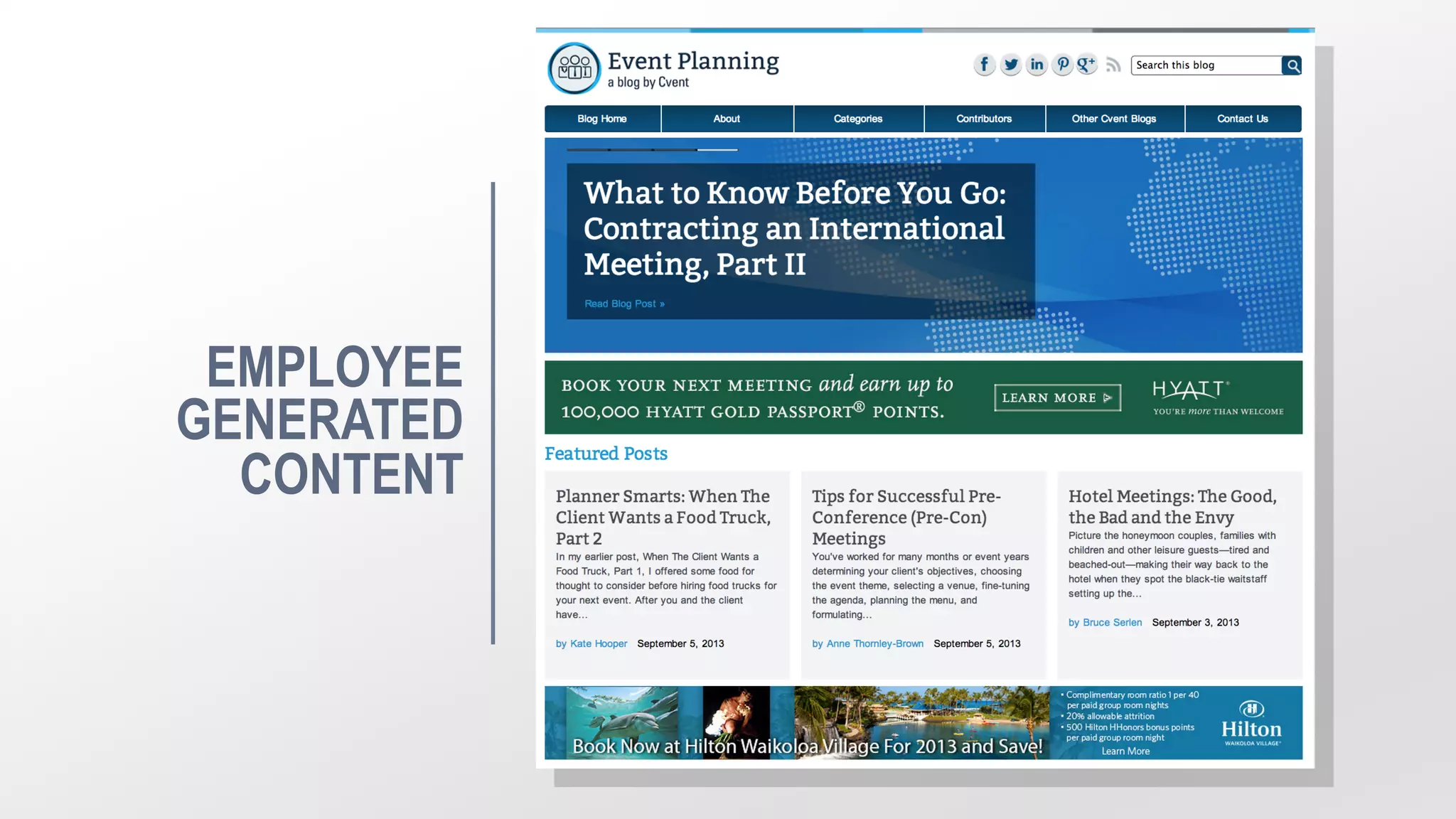 Copyright © 2014, Oracle and/or its affiliates. All rights reserved.34
EMPLOYEE
GENERATED
CONTENT
 