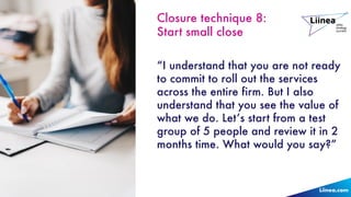 B2B sales closing techniques that work | PDF