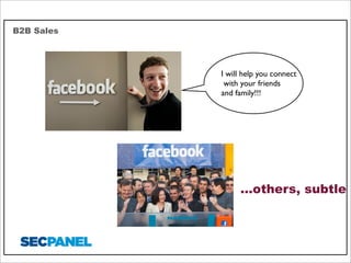 B2B Sales

I will help you connect
with your friends
and family!!!

...others, subtle

 