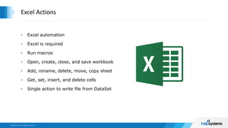 Advanced Excel Automation in the Enterprise | PPTX