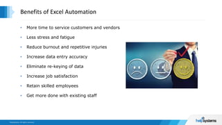 Advanced Excel Automation in the Enterprise | PPTX