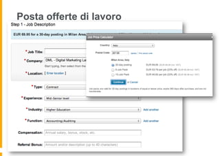 Posta offerte di lavoro
 