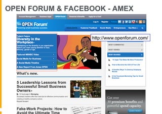 OPEN FORUM & FACEBOOK - AMEX


                  http://www.openforum.com/
 