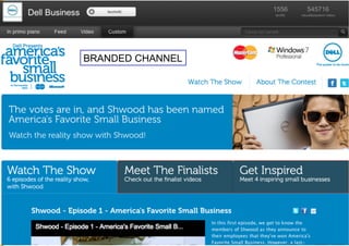 DELL BUSINESS- YOUTUBE
     BRANDED CHANNEL
 