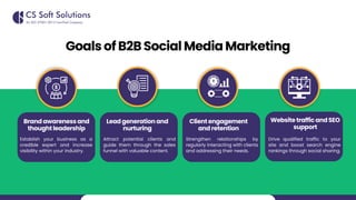 B2B Social Media Marketing Strategies to Grow Your Business | PDF