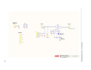 APPENDIXA.ALTIUMSCHEMATICS
Heating chamber control board
2011-06-151 of Revision:1 A Date:
connector.SchDoc
Drawn by:
File:
Marko Tanaskovic
Sheet:
R104
270
SGND
relay1 Q100
BC846BLT1
D100
Diode
K100
Relay-DPDT
+12V
C109
1uF,25V,0805
C108
10uF,25V,1206
SGND SGND
BC846BLT1G
F1653605
Schottky Dioden
SS1P4L
F13365351
H1
1
H2
1
H3
1
H4
1
2
H11
External Supply
1
2
3
4
5
6
7
P1
AC/DC converter
+12V SGND
1
2
H12
Heating chamber connector
1
2
P2
Header 2
SGND
relay1
C103
1uF,25V,0805
C10210uF,25V,1206
+12V
SGND SGND
1
2
P100
Fuse holder
Input connector Output
connector
ABB
Footprints of holes
for board holders
Interface connector for
connection with the
DSP board
95
 
