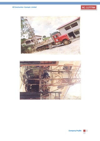 B2 Construction Concepts Limited 
Company Profile 
RC: 1177784 
 