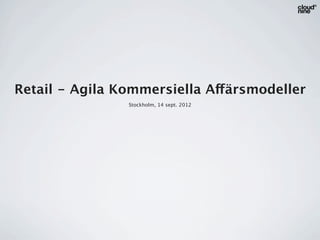 Patrik Åkerman von Knorring och David Aler



          Design och copy som ger
           effektiva call-to-action




torsdag den 27 september 2012
 