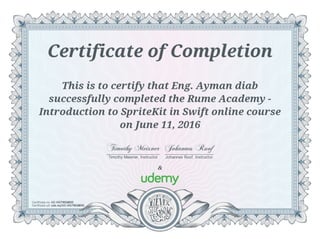 Rume Academy - Introduction to SpriteKit in Swift