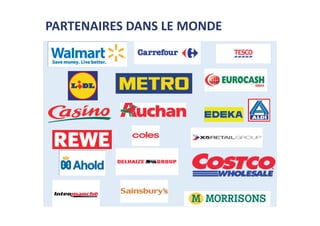PARTENAIRES DANS LE MONDE
 