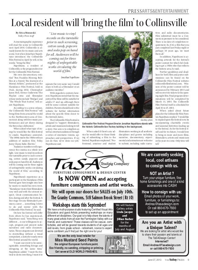 Valley Press Newspaper Article