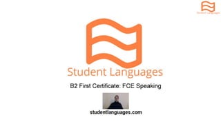Video Course
● There is a video course where native Cambridge English Teacher
Rory goes through every slide in this presen...
