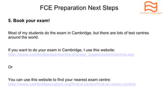 B2 First Certificate: FCE Speaking Course