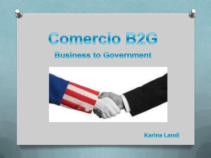 Resultado de imagen para b2g ejemplo