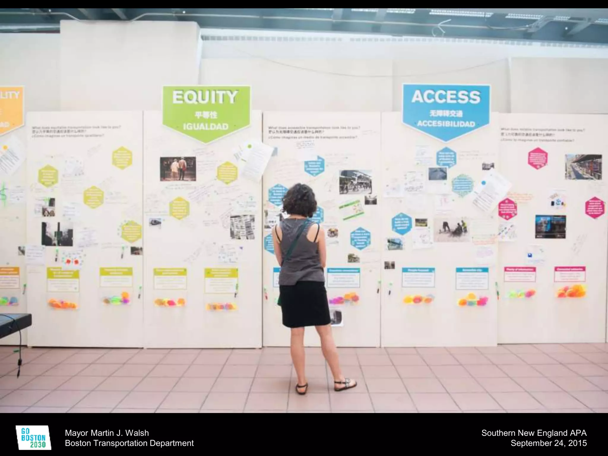 Mayor Martin J. Walsh
Boston Transportation Department
Southern New England APA
September 24, 2015
 