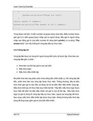 Lập Trình Hướng Đối Tượng trong Java ( Vietnamese ) | PDF