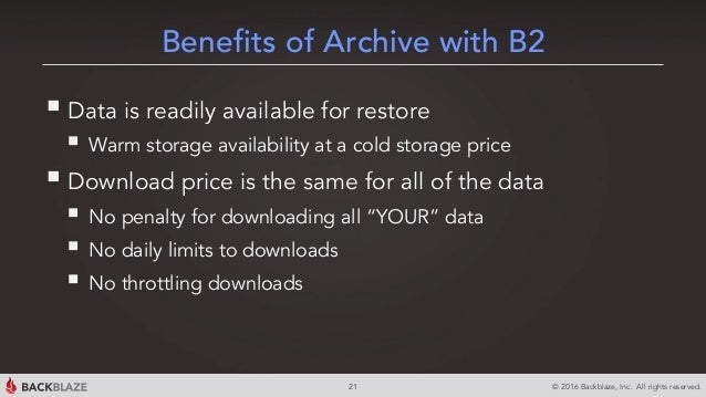 Backblaze Backblaze