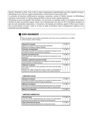 Genève, Montréal ou New York, à être le siège d’organisations internationales sans être capitale d’un pays.
Strasbourg est une ville de congrès internationaux, la deuxième de France après Paris.
La présence de plusieurs établissements nationaux renommés, comme le théâtre national, la bibliothèque
nationale et universitaire et l’opéra national du Rhin en fait un centre culturel important.
Strasbourg est aussi une grande ville étudiante, son université, ses grandes écoles et son hôpital universitaire
forment un pôle universitaire majeur tourné vers l’internationale avec plus de 20 % d’étudiants étrangers et
plus de cent nationalités représentées. L’université a été lauréate de nombreux appels d’offres dans le cadre
des investissements d’avenir, visant à en faire un pôle d’excellence dans l’enseignement supérieur et la
recherche au niveau mondial.
 