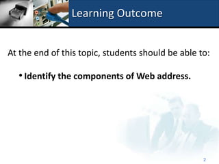 2.2.2.2 Web Address | PPT