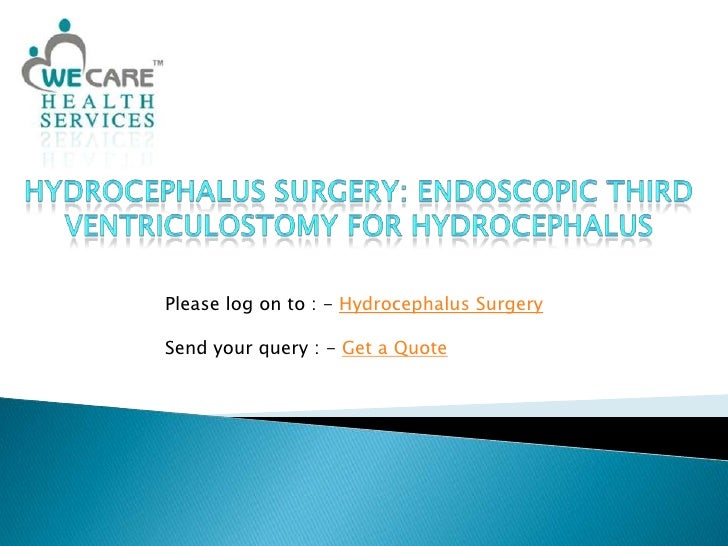 Hydrocephalus Surgery Endoscopic Third Ventriculostomy for Hydroceph…
