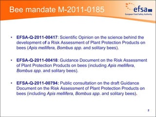 Franz Streissl - Bee risk assessment | PDF