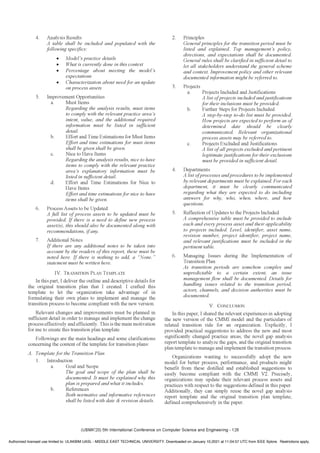 Practical Suggestions to Successfully Adopt the CMMI V2.0 Development ...