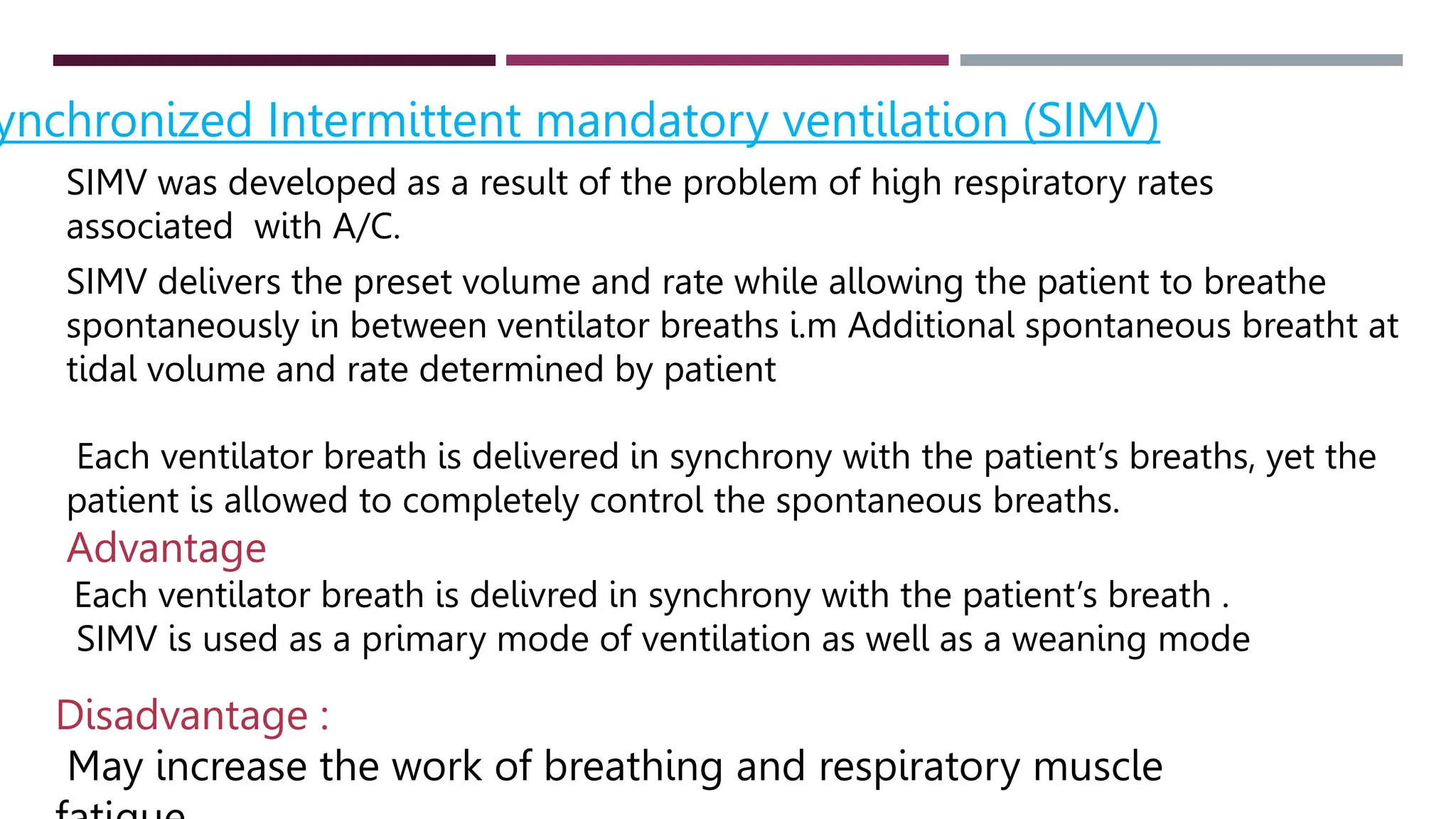 mechanical ventilator | PPTX