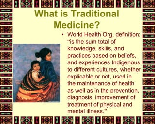 Traditional Medicine in Contemporary Context: New Directions | PDF