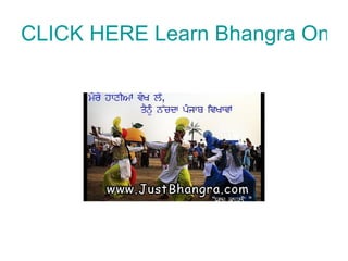 CLICK HERE Learn Bhangra Online 