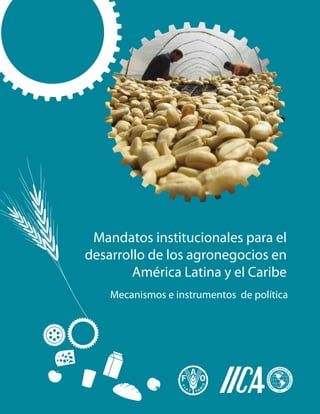 Mandatos institucionales para el
desarrollo de los agronegocios en
América Latina y el Caribe
Mecanismos e instrumentos
de política
Mandatos institucionales para el
desarrollo de los agronegocios en
América Latina y el Caribe
Mecanismos e instrumentos de política
 