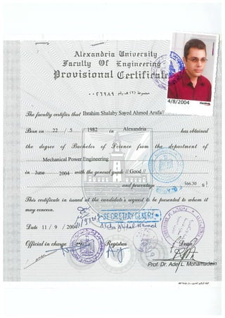 University Certification