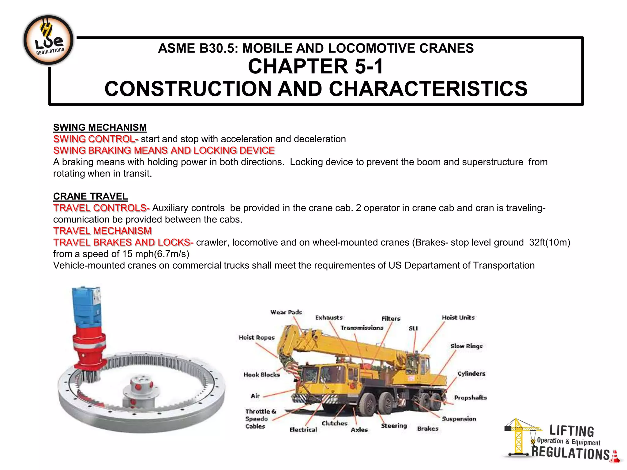 B30 5 ASME-MOBILE AND LOCOMOTIVE CRANES | PPTX