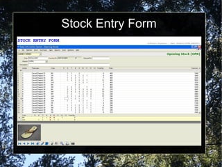 Stock Entry Form
 