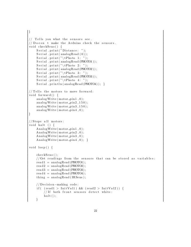 sumobot program arduino