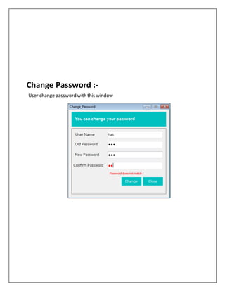 Leave Management System Documentation | DOCX