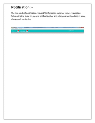 Leave Management System Documentation | DOCX