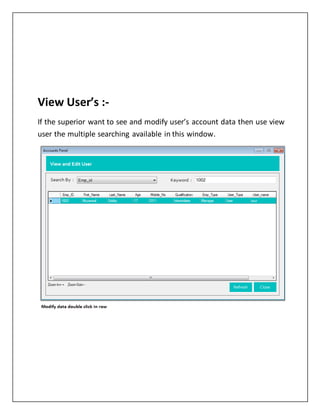 Leave Management System Documentation | DOCX